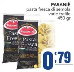 Gruppo di Palo Pasta fresca di semola Pasaniè offerta