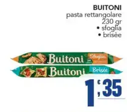 Gruppo di Palo Buitoni pasta rettangolare offerta