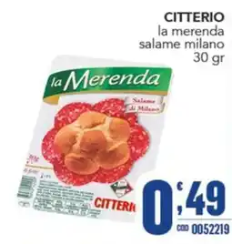 Gruppo di Palo la Merenda Salame di Milano offerta
