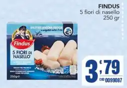 Gruppo di Palo Findus 5 fiori di nasello offerta