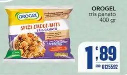 Gruppo di Palo Orogel sfizi croccanti tris panato offerta