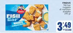 Gruppo di Palo Findus Fish Bar Nuggets di merluzzo d'alaska offerta