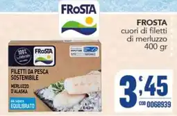 Gruppo di Palo Frosta cuori di filetti di merluzzo offerta