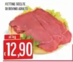 Mercadò Fettine scelte di bovino adulto offerta