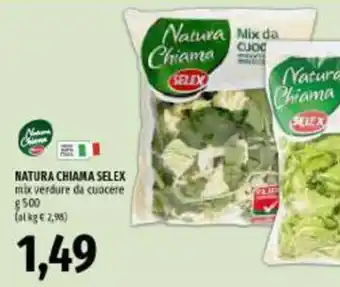 Natura Chiama Selex mix verdure da cuocere