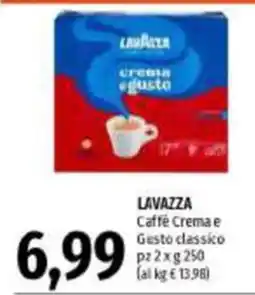 Emi Market Lavazza Caffè Crema e Gusto classico offerta