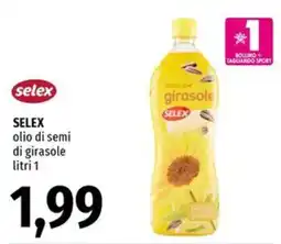 Famila Superstore Selex olio di semi di girasole offerta