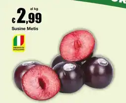 Sì con te Supermercati Susine Metis offerta