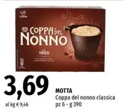 Famila Superstore Motta Coppa del nonno classica offerta
