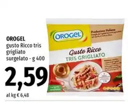 Famila Superstore Orogel gusto ricco tris grigliato offerta