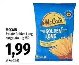 Famila Superstore McCain Patate Golden Long offerta