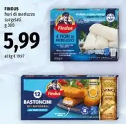 Famila Superstore Findus fiori di merluzzo surgelati offerta