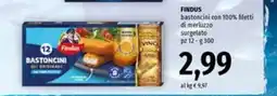 Famila Superstore Findus bastoncini offerta