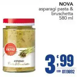 Gruppo di Palo Nova asparagi pasta & bruschetta offerta