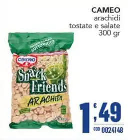 Gruppo di Palo Cameo Snack Friends arachidi offerta