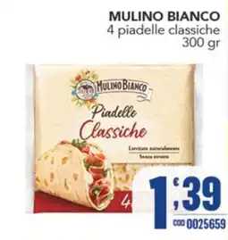 Gruppo di Palo Mulino Bianco Piadelle Classiche offerta