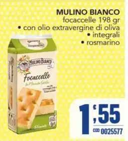 Gruppo di Palo Mulino Bianco Focacelle offerta