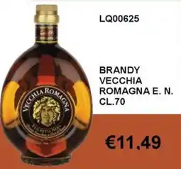 Italy Cash and Carry Brandy Vecchia Romagna E. N. offerta