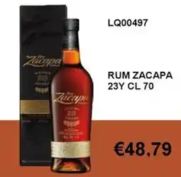 Italy Cash and Carry Rum Zacapa 23Y offerta