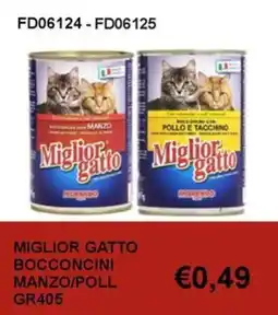 Italy Cash and Carry Miglior gatto bocconcini manzo/poll offerta