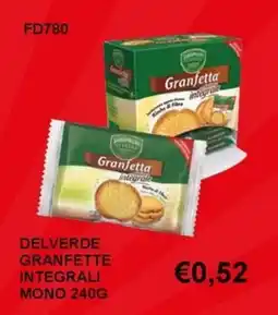 Italy Cash and Carry Delverde Granfette Integrali offerta