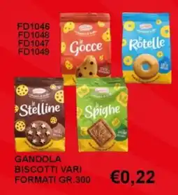 Italy Cash and Carry Gandola biscotti vari offerta
