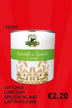 Italy Cash and Carry Vittoria carciofi spicchi al naturale offerta