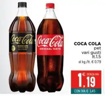Altasfera Coca Cola pet vari gusti offerta