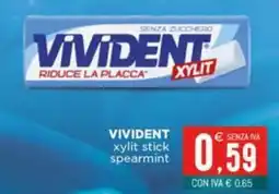 Altasfera Vivident xylit stick spearmint offerta