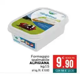 Altasfera Formaggio spalmabile Alpighiana offerta