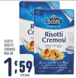 Gruppo Pascar Scotti risotti cremosi offerta