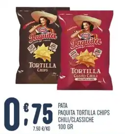 Gruppo Pascar Pata paquita tortilla chips offerta