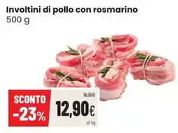 Coop Master Alleanza 3.0 Involtini di pollo con rosmarino offerta