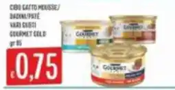 Mercadò Cibo gatto mousse/pâté vari gusti Gourmet Gold offerta