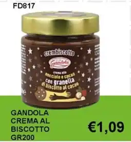 Italy Cash and Carry Gandola crema al biscotto offerta