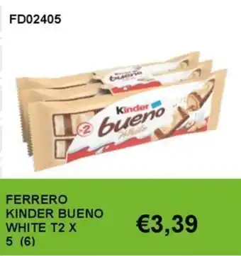 Ferrero Kinder Bueno White T2