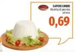 Emi Market Sapori Umbri Ricotta di pecora offerta
