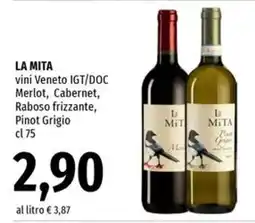 Famila Superstore La Mita vini Veneto IGT/DOC offerta