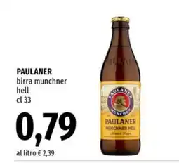 Famila Superstore Paulaner birra munchner hell offerta