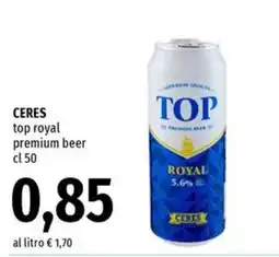 Famila Superstore Ceres top royal premium beer offerta