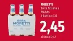 Famila Superstore Birra Moretti offerta
