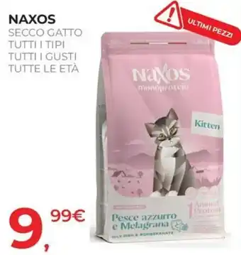 Naxos monoprotein Kitten Pesce azzurro e Melagrana