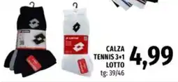 Famila Superstore Calza tennis Lotto offerta