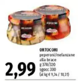 Emi Market Ortocori peperoni/melanzane alla brace offerta
