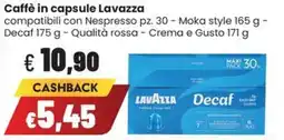 Coop Master Alleanza 3.0 Caffè in capsule Lavazza offerta