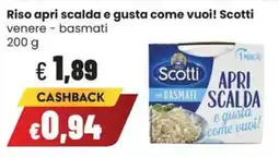 Coop Master Alleanza 3.0 Riso basmati Scotti offerta