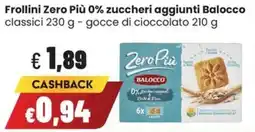 Coop Master Alleanza 3.0 Frollini Zero Più Balocco offerta