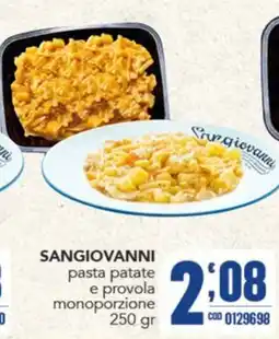 Gruppo di Palo Sangiovanni pasta patate e provola offerta