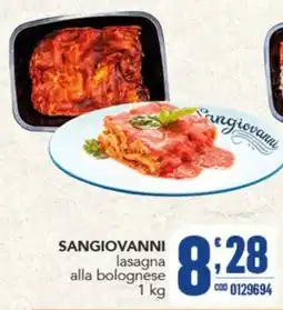 Gruppo di Palo Sangiovanni lasagna alla bolognese offerta