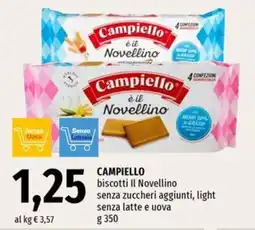 Famila Superstore Campiello biscotti Il Novellino offerta